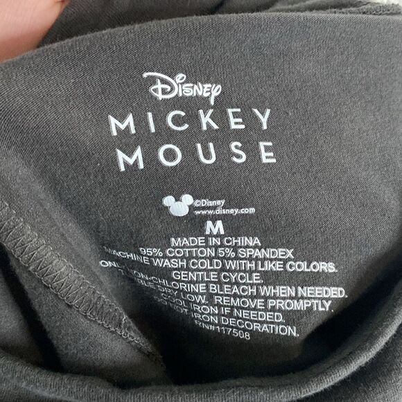 NWOT- Disney -Mickey Mouse- tie dye biker shorts- Grey/Pink- Size medium - Picture 5 of 5